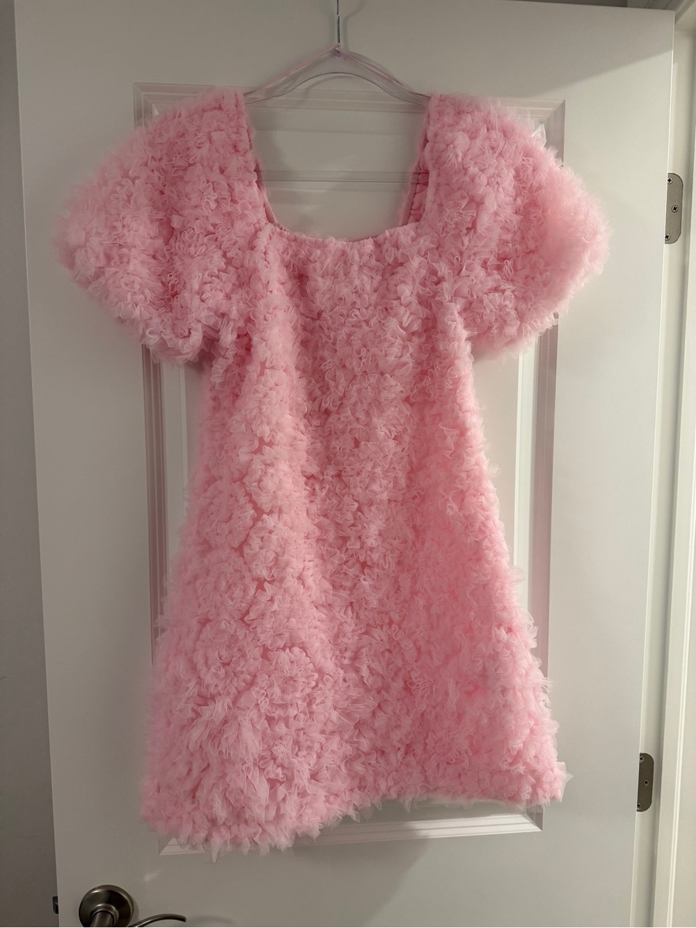 TUCKERNUCK PINK TEXTURED CORA MINI DRESS